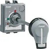 Hager HXS031H Drehantrieb zum Türeinbau, Achslänge 200 mm P160