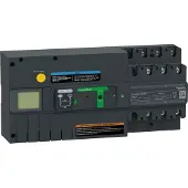 Schneider Electric TransferPacT Active TA160, automatische Netzumschaltung, 125A, 3P, LCD, 400VAC TA16D3L1254TPE
