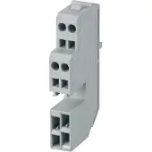 Eaton 184243 4 Punkt Steuerleitungs-Reihenklemme für Schalter in Einschubtechnik, Ersatz, 12 Stück IZMX-SEC-TB12-W-1