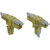 Wago 890-1702 T-Verteiler,2-polig,Kod. B,hellgrün 8901702 - 25 Stück