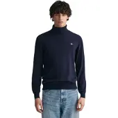 Gant für Herren. 8060070 Pullover mit Rollkragen marineblau (XXL), Lässig, Baumwolle, Klassisch, Langarm