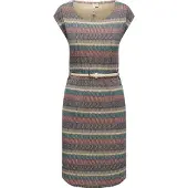 Ragwear Shirtkleid "Sommerkleid Lilithe YOUMODO", Damen, Gr. L, N-Gr, blau (night blau), Obermaterial: 50% Baumwolle CO. 50% Modal CMD., Kleider Shirtkleid