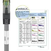 Goobay CAT 8.1 Netzwerkkabel, S/FTP (PiMF), weiß 0,50 m