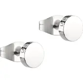 Liebeskind berlin Paar Ohrstecker "Schmuck Geschenk Edelstahl Ohrringe Kreis", silber (silberfarben), Ohrringe, Damen, 5mm, Edelstahl, Paar Ohrstecker