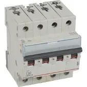 Vanpee & Westerberg 403567 TX3 Leitungsschutzschalter C-Charakteristik, 50A, 4-polig, 6kA, 400VAC, 4TE