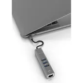 Terratec Connect c2, USB 3.2 Gen 1 (3.1 Gen 1) Type-C, Silber, RJ-45, USB 3.2 Gen 1 (3.1 Gen 1) Type-A, China, USB, Windows 10