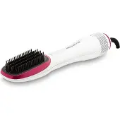 Rowenta Express CF6220, Heißluftbürste, Dampf, Pink, Weiß, China, 1,8 m, 900 W