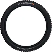 Schwalbe EddyCurrent HS496, 27.5", MTB, Tubeless-Ready-Reifen, Klappbarer Wulst, Berg, Off-road, Schwarz, Orange