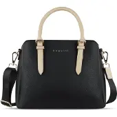 Bugatti Handtasche Umhängetasche Ella Bowling Bag Black schwarz