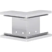 Hager TEH BRS6510037035 Ausseneck BRS65100 Stahl lichtgrau
