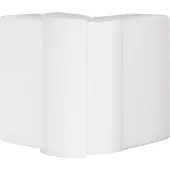 Hager LFF4011039016 Außeneck einstellbar halogenfrei zu LF/LFF 40x110mm verkehrsweiß