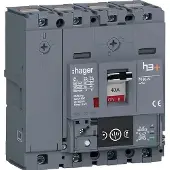 Hager HNS041NC Leistungsschalter h3+ P160 Energy 4P4D N0-50-100% 40A 40kA CTC