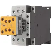Eaton Power Quality Eaton 191737 Sicherheitsschütz, 380 V 400 V: 11 kW, 2 S, 3 Ö, 110 V 50 Hz, 120 V 60 Hz, Wechselstrombetätigung, Schraubklemmen, Mit Spiegelkontakt