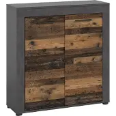 Ebuy24 Jam Sideboard 2 Türen, Eiche Nachbildung.