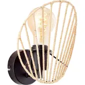 TRIO Messingfarbene LED-Tischleuchte Curtis