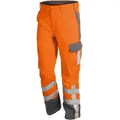 Kübler unisex Warnschutzhose PSA SAFETY X7 warnorange, anthrazit Grösse 29