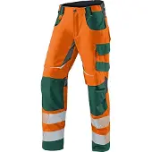 Kübler PSA Reflectiq Hose 2407 warnorange/moosgrün 90
