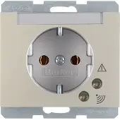 Hager Berker 41527104 Steckdose SCHUKO Üspgsch. K.5 edelstahl