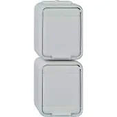Schneider Electric Steckdose 2-fach mit erhöhtem 445469