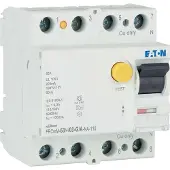 Eaton 167710 FI-Schalter, 63A, 4p, 300mA, Typ G/A FRCMM-63/4/03-G/A-NA-110