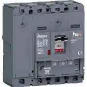 Hager HES041GC Leistungsschalter h3+ P160 LSnI 4P4D N0-50-100% 40A 70kA CTC