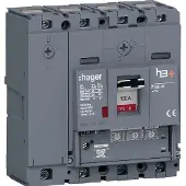 Hager HMS101GC Leistungsschalter h3+ P160 LSnI 4P4D N0-50-100% 100A 50kA CTC