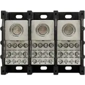 Eaton 16376-3 Klemmenblock, Niederspannung, 420 A, AC 600 V, DC 600 V, 10 kA, 3P, UL, Verteilertyp, 9-Wege pro Pol TERMINAL BLOCK 16376-3 163763 - 14 Stück