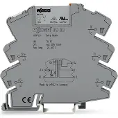 Wago 857-303 Relaismodul,Eingangsnennspannung DC 12 V,1 Wechsler,grau 857303