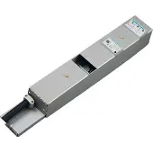 Hager ZAH020L Steckdosenleiste, KVS, 1 x CEE 63A 5p, 1 x Platz für Hutschienenzähler (Beigab.)