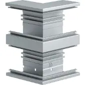 Hager TEH BRA652103DELN AuÃeneck,BRA65210D,Alu,naturelox