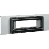 Hager R9349VERZ Blende AEE 9-fach Stahl BRS OT 120 verz