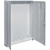 Hager FWB71D Feldvert. AP, univers, IP44, SKII, 84PLE, 1x7 Reihen 1100x300x161mm, leer m. Tür