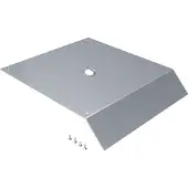 Hager AKM400050GBZ Abdeckung gestanzt GBZ rund 50mm Länge 400mm aus Stahlblech zu AK 400x70mm