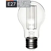 Avide LED-Filamentlampe E27 A60 10,5W 1521lm 4000K (1 St.)