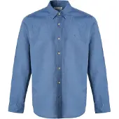 Salsa Jeans Cotton Linnen Regular Fit Langarmhemd