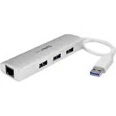 StarTech.com 3-port Usb 3.0 Plus Gigabit Ethernet Hub