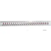 EFB Elektronik EFB SB-FP-24SC-S-OM4 Bestückte Frontblende mit 24 x LC Duplex Kupplung OM4, grau SBFP24SCSOM4