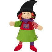Sterntaler Puppentheater "Handpuppe Hexe", bunt (original), Puppentheater, Kinder, Puppentheater