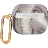 GUESS GUA3UNMK AirPods 3 Hülle, schwarz/schwarze Marmor-Kollektion