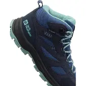 Jack Wolfskin Wanderschuhe Vojo Tour Texapore Mid Kinder Night Blue-Schuhgröße 32