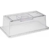 Aps GN Abdeckhaube, Aus Polycarbonat, passend für GN Tabletts, Maße (B x L x H): 32,5 x 17,6 x 10,5 cm, GN 1/3