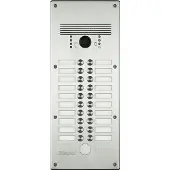 Legrand 308014 Video-Türstation LINEA300 mit 20 Ruftasten, Ausführung: Edelstahl