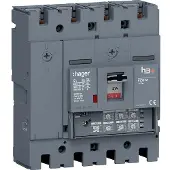 Hager HMT041JR Leistungsschalter h3+ P250 LSI 4P4D N0-50-100% 40A 50kA FTC