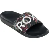 Roxy Slippy II Black Multi Camo 38