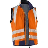 Kübler Reflectiq Weste Psa 2 Warnorange/Dunkelblau 4XL