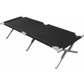 Basic Nature - Travelchair Feldbett - Feldbett Gr 210 cm grau