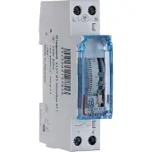 Legrand 412783 MicroRex W11, analoge Wochenzeitschaltuhr ohne Gangreserve, 230V 50Hz,1Kanal,1TE