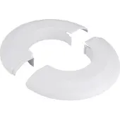 Hager RKR7035 Rosette aus PVC zu Rundkette lichtgrau