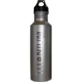 Vargo - Titan Wasserflasche - Trinkflasche Gr 650 ml grau/schwarz