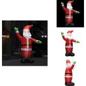 vidaXL LED Weihnachtsmann Aufblasbar mit LEDs Weihnachtsdeko IP44 3 m - Weihnachtsbeleuchtung